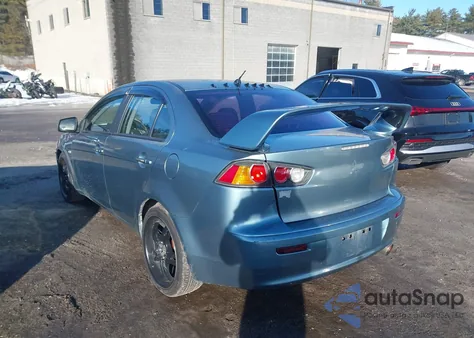 2008 Mitsubishi Lancer De/Es из США, поврежденный, VIN JA3AU26U38U017604